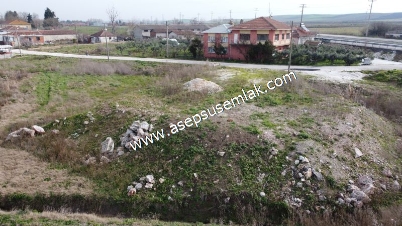 491 m2 Manyas'ta Ana Asfalta Cepheli Arsa, Köy Evi, %40 İmarlı - 23