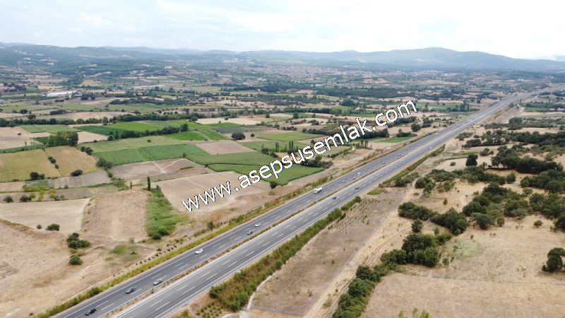 7.192 m2 İzmir Otobana Sıfır Yatırımlık Tarla Savaştepe Karacalar - 6