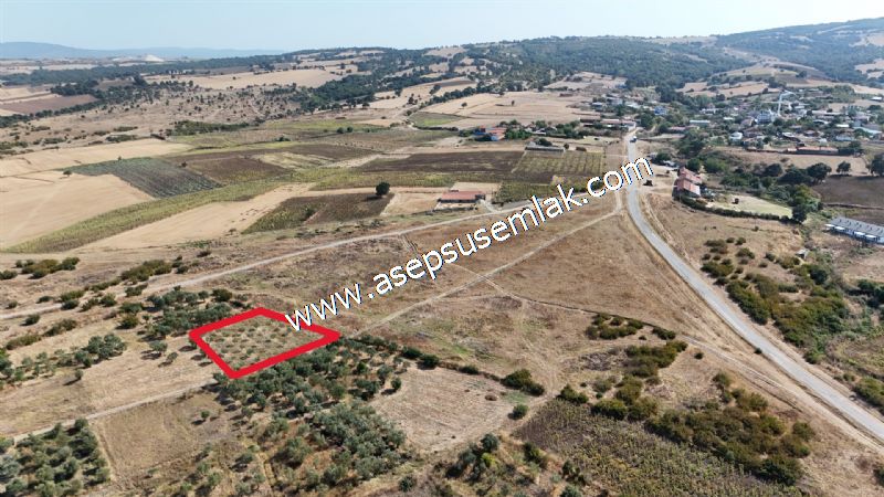 1.450 m2 Hobi Bahçesi Bağ-Bahçe Kadastro Yola Cepheli Bayramiçte - 68