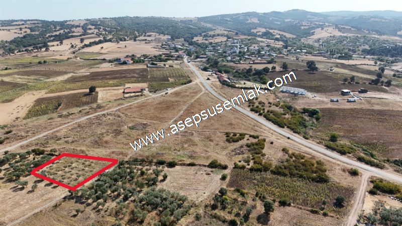 1.450 m2 Hobi Bahçesi Bağ-Bahçe Kadastro Yola Cepheli Bayramiçte - 71