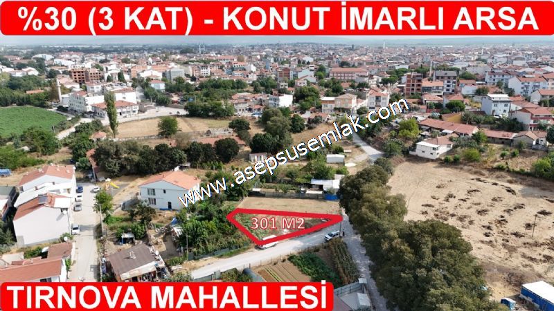 302 M2 Konut İmarlı Arsa Gönen Tırnova Mah. Satılık