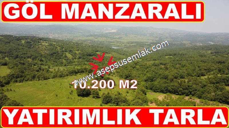 10.200 M2 Yatırımlık Tarla Arıcılık, Hayvancılık Ağaçlık Göl Var