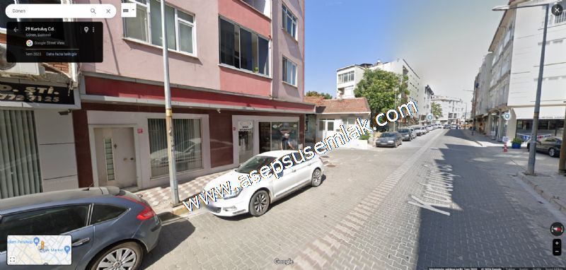 30 M2 KİRALIK OFİS & BÜRO GÖNEN KURTULUŞ CADDESİNDE 2 ODALI